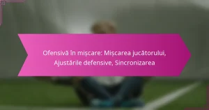 Ofensivă în mișcare: Mișcarea jucătorului, Ajustările defensive, Sincronizarea